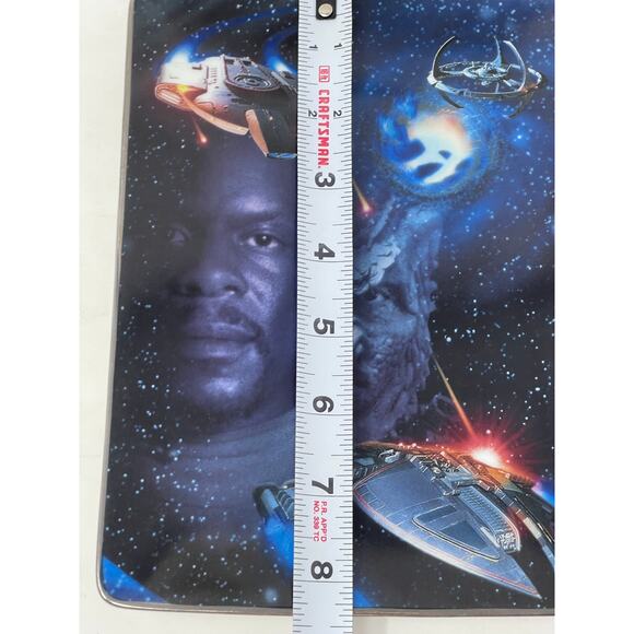 1998 STAR TREK Commemorative Plates Defenders of the Final Frontier Set of (4) - Picture 5 of 9